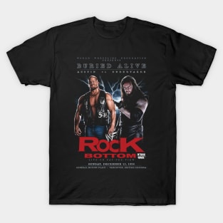 WWF Rock Bottom - In Your House T-Shirt